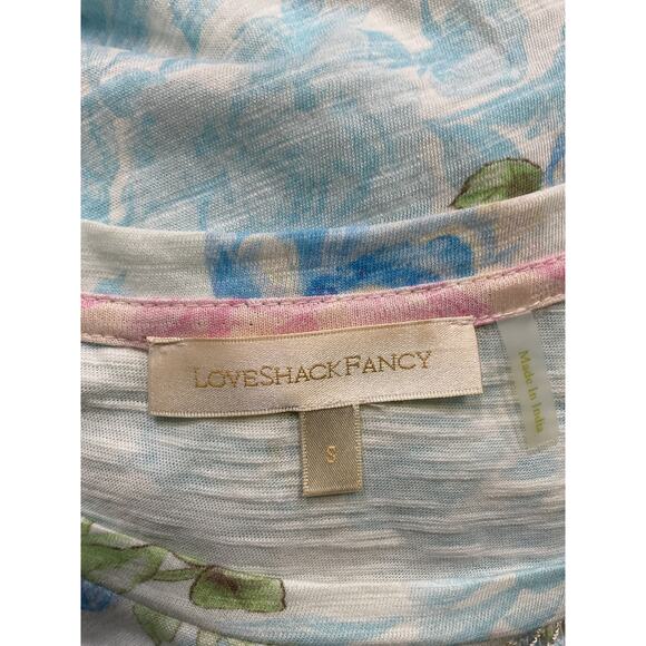 Loveshackfancy 'Amore' Blue Dress Size S - Picture 4 of 5